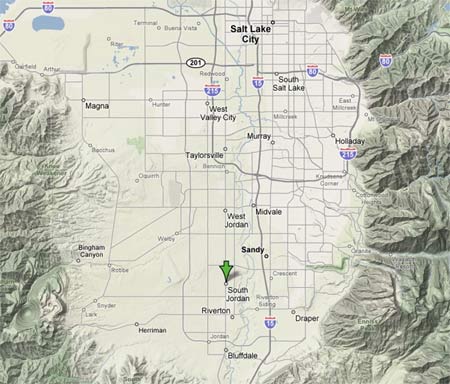 Salt Lake Valley Map See A Map Of Where Stillwater Academy Is Located & Get Driving Directions  From The Salt Lake City, Utah Airport